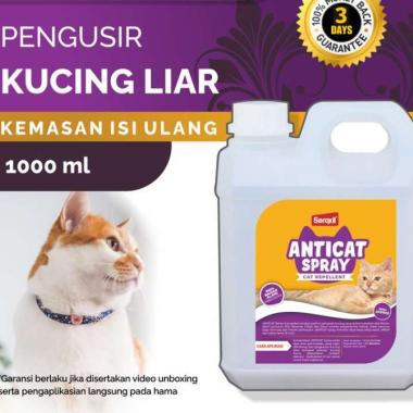 Pengusir Kucing BAB PUP Sembarangan Cat Repellent 1 Liter