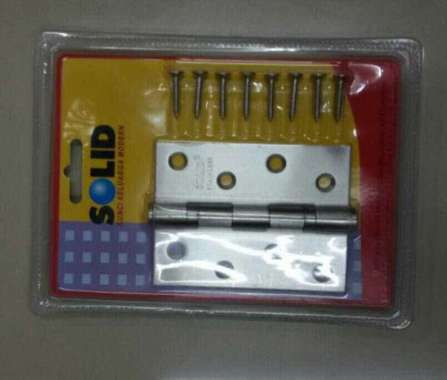 Engsel solid 4" ek 17 stainless