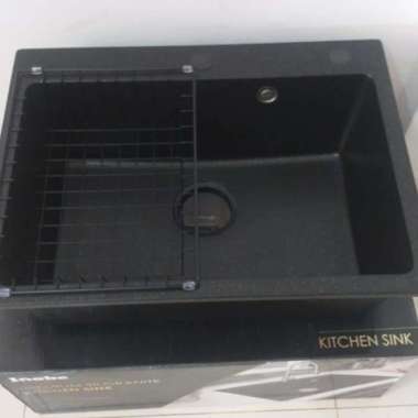 Kitchen sink silgranite inobe Hitam
