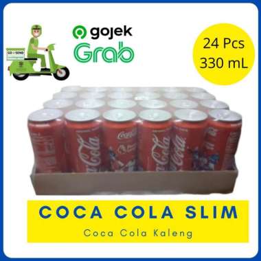 Coca Cola Kaleng 1 Karton isi @24x250 ML Coca Cola 250ML