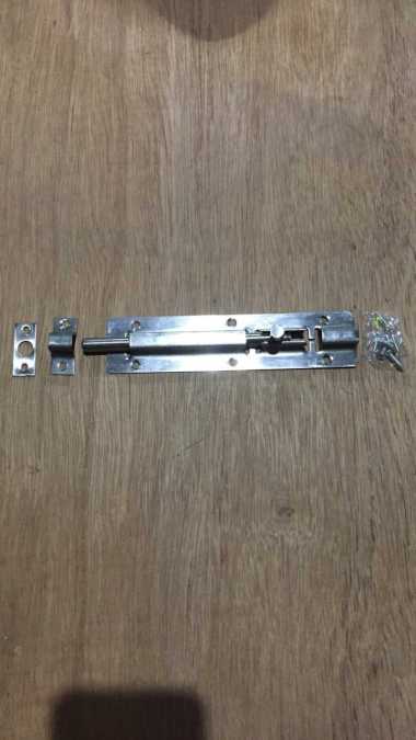 Grendel selot pintu besi kayu 6 inch / 15 cm panjang slot murah kuat