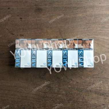 Rokok Ares Mind Biru isi 12 batang 10 pack=1 slop
