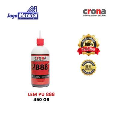 Crona PU Wood 888 450gr - Lem Kayu - Lem Madu - Lem Busa