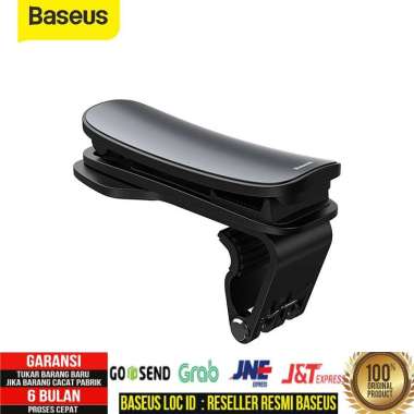Baseus Big Mouth Pro Car Mount Mobile Phone Holder - Hitam - hitam