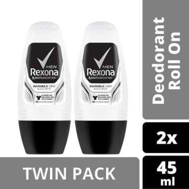 Rexona Men Deodorant Roll On Invisible Dry 45Ml - Isi 2