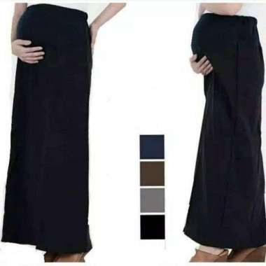 ROK HAMIL PANJANG WANITA ROK JUMBO MAXI KERJA KANTOR FORMAL KASUAL ibu hamil cewek hamil BUMIL big s