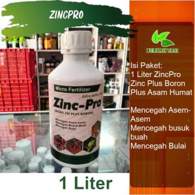 Zinc Pro 1 Liter Pupuk Zinc Plus Boron Asam Humat