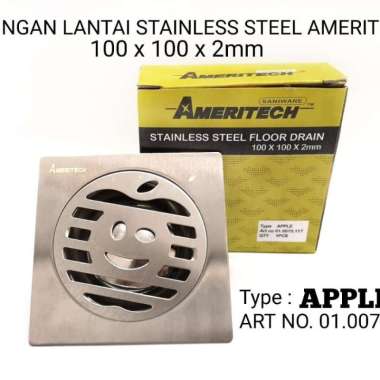 saringan lantai kamar mandi APPLE floor drain stainless