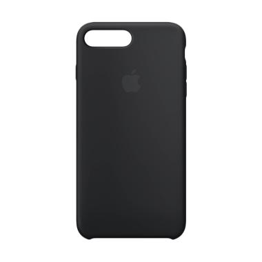 Apple Silicone Casing for iPhone 7 Plus - Black