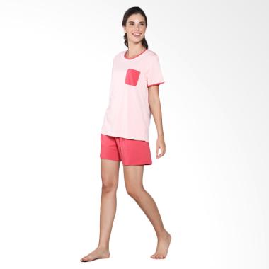 Puppy Celine Sleep Wear 81606 21660 O GPK-RD Baju Tidur Wanita