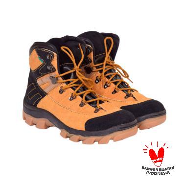 Azcost Aviator Safety Sepatu Boot Pria - Tan
