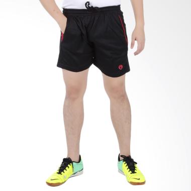 Elfs Shop Training Celana Pria - Hitam Merah