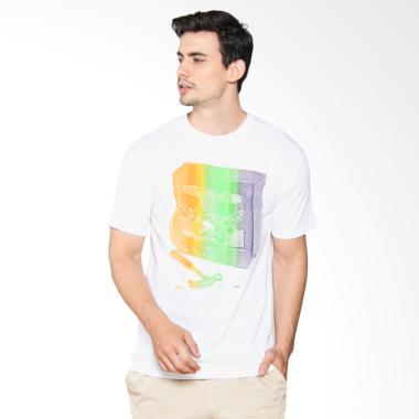 Obey Kill Your Television T-Shirt Pria - White 163081089-WHT