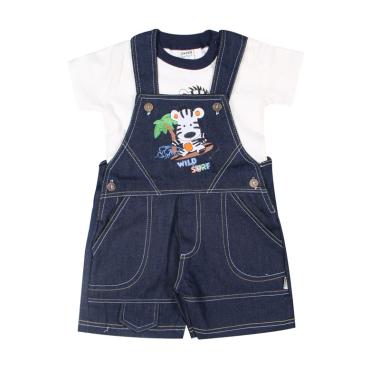 Tompege Kodok TP-7153B Setelan Jumpsuit Anak Laki - Navy