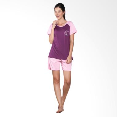 Puppy Vicky Sleep Wear 81606 21662 O PK-PL Baju Tidur Wanita