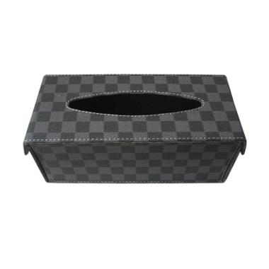TECHNOZIO TISSUE BOX MOBIL WARNA ABU KOTAK - TEMPAT TISSUE MOBIL WARNA ABU KOTAK [PREMIUM QUALITY]