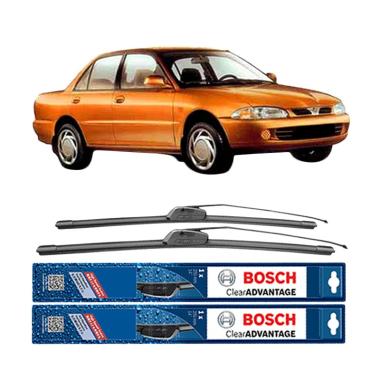 Bosch Wiper Mobil Proton Wira Frameless New Clear Advantage [20 & 17]