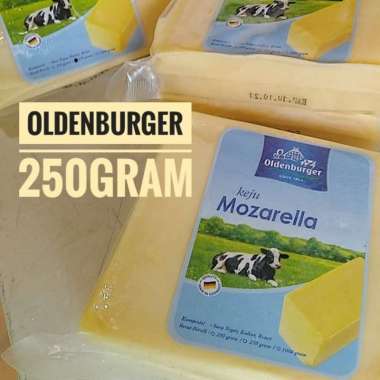 HALAL Keju Mozarella Mozarella Cheese OldenBurger 250gr