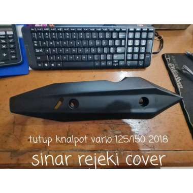 tutup knalpot pelindung knalpot vario 125/150 2018 led WIN