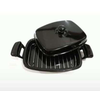 MASPION MASLON PEMANGGANG IKAN AYAM SOSIS ENAMEL GRILLER