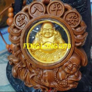 Hiasan Gantungan Mobil | Gantungan Spion Mobil Buddha Maitreya Buddha Maitreya