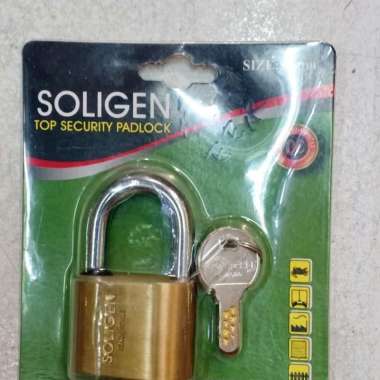 gembok soligen 50 mm pendek
