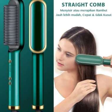 FH909 Sisir Pelurus Rambut Straight Comb Hair Stylist FH909 - ET-LURUS Murah