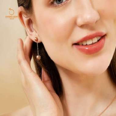 Anting Sandra Dewi Gold Golden Sphere Collection EA220812