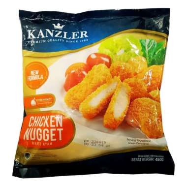 Promo Harga Kanzler Chicken Nugget Original 450 gr - Blibli