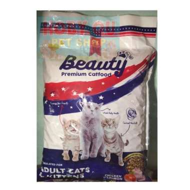 makanan kering kucing beauty 1kg