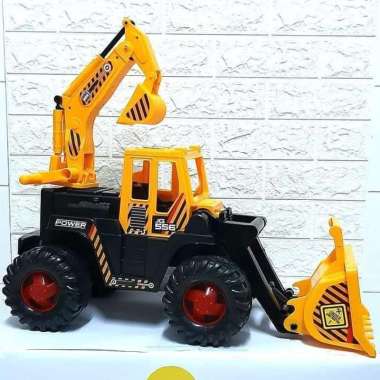 JG556 MAINAN MOBIL keruk ANAK EXCAVATOR BEKO BESAR
