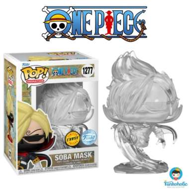 Funko POP! One Piece - Soba Mask / Sanji Raid Suit Translucent [CHASE]