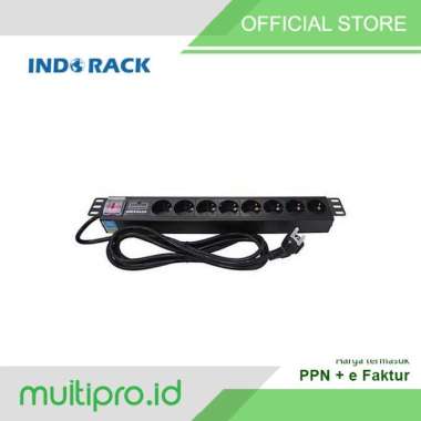 INDORACK Stop Kontak 16A Rack PDU 8 outlets