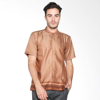 Cardinal Casual Reguler Kemeja Koko - Brown FAHX008 03E