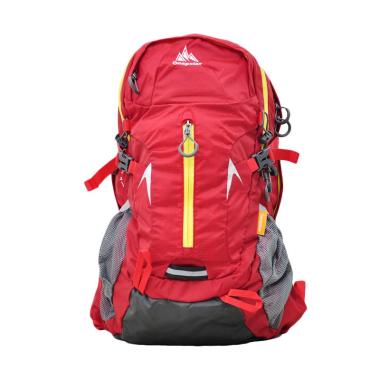 One Polar Hiking 9671 Tas Ransel with Rain Cover - Red