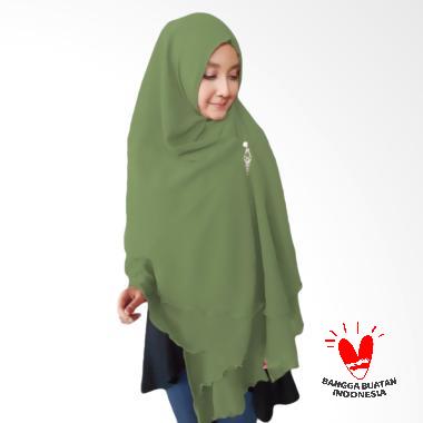 Hijabku Murah Oki Panjang Kerudung Syar'i - Olive Hijabku Murah Oki Panjang Kerudung Syar'i - Olive