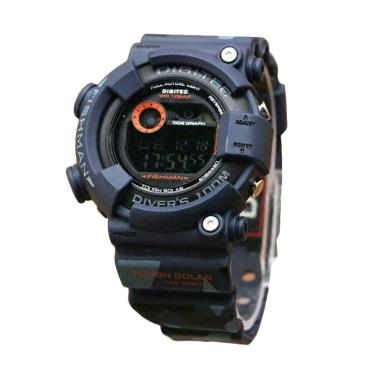 Digitec Fishman D48H110DG2078TBRA Digital Sprty Jam Tangan Pria - Navy