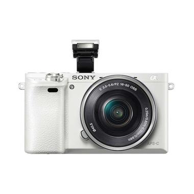 Sony Alpha A6000 Kit 16-50mm Kamera Mirrorless - White