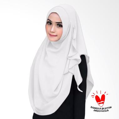 Milyarda Hijab Flowing Kerudung Instant - White