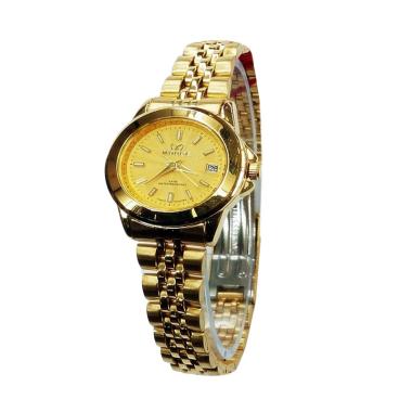Jual Mirage MG935L Stainlesstell Strap Jam Tangan Wanita - Gold Terbaru - Harga Promo Maret 2019 | Blibli.com