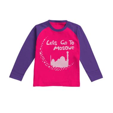 Aitana Kids AiK-16-006 mosque Kaos Muslim Anak Perempuan - Fanta