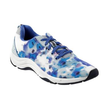 Vionic Tourney Blue Roses Sepatu Olahraga Wanita