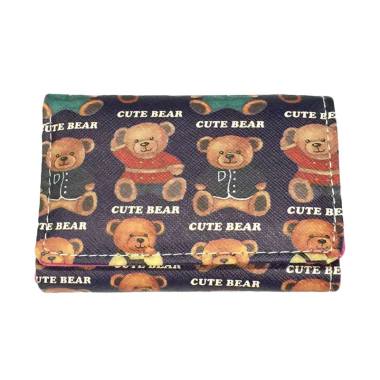 Fancy B Fashion Korea 912 Dompet Wanita - Small Navy Cute Bear
