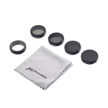 Xcsource LF751 Set Filter Lensa for Gopro HERO 3/3+/4 - Black