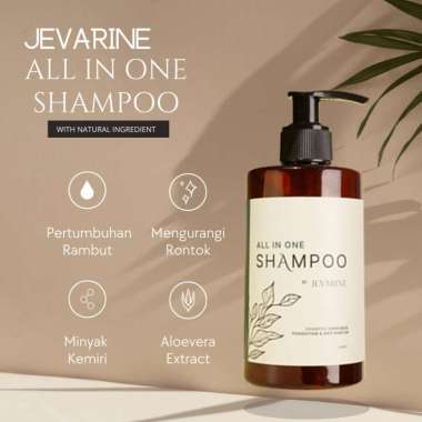 SHAMPO JAVARINE ALL IN ONE ORIGINAL shampo anti rontok perawatan