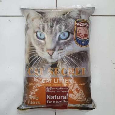Pasir kucing cat secret cat litter cat sand 5 liter