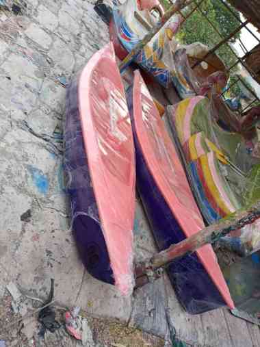 perahu kano perahu dayung ready