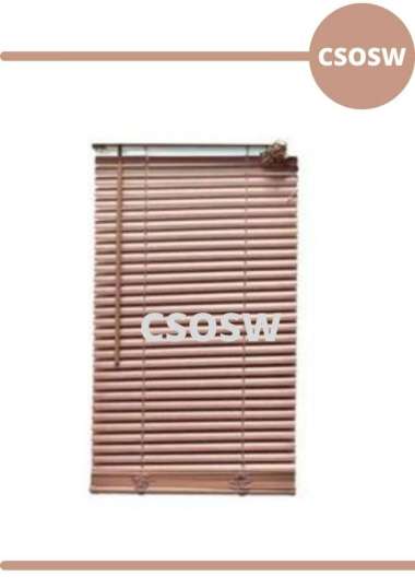 Kris Tirai Gulung Venetian Blinds Tirai Jendela Gulung Dekorasi 90x180 Merah Muda