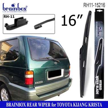 Brainbox Rear Wiper Blade Toyota Kijang Krista Wiper Belakang Windshield