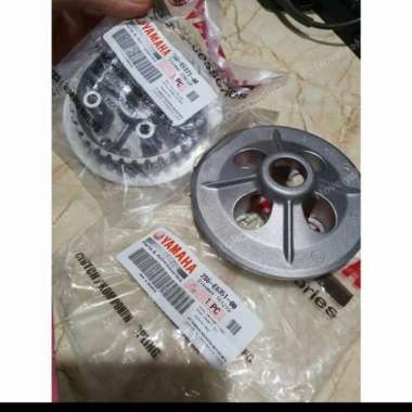 RUMAH KOPLING SET KAKI 4 LOBANG 4 JUPITER MX OLD KOPLING 1 2S6 Original Yamaha